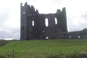 Soft day castle ruin